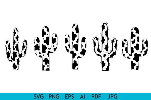 Cow Print Cactus Collection Embroidery Design Review