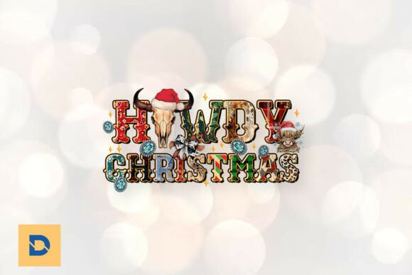 Eclectic Western Holiday Cheer PNG Review for Embroidery Projects