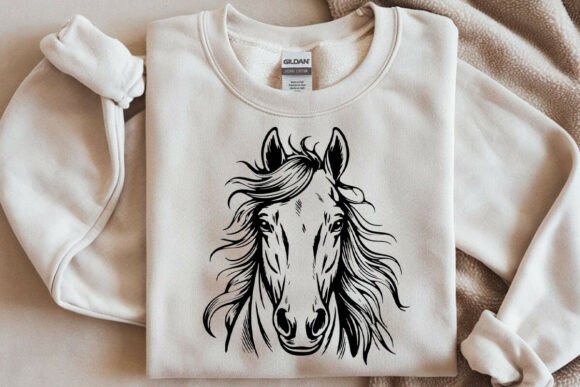 Horse Head Pferd SVG, Wild Horse Face Review