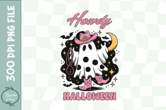 Howdy Halloween Cute Western PNG