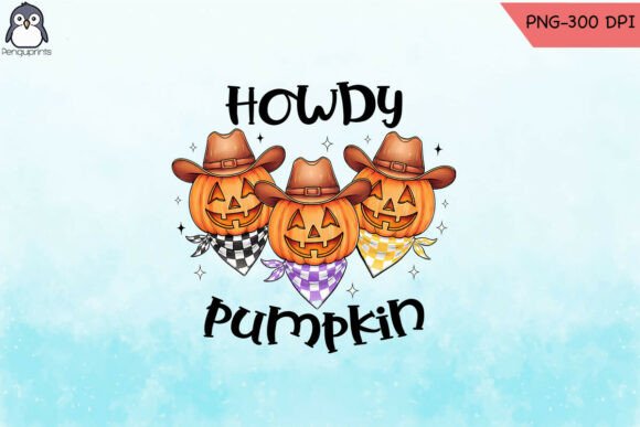 Howdy Pumpkin PNG-Digital Design,Western Review for Real Embroidery Projects