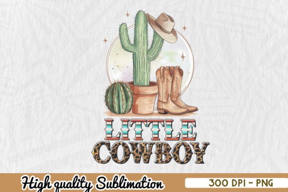 Little Cowboy Country Sublimation PNG: A Practical Design Review