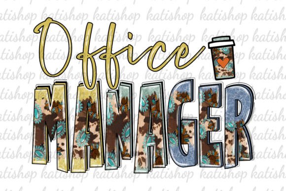 Office Manager Western Sublimation Png Review for Real Projects