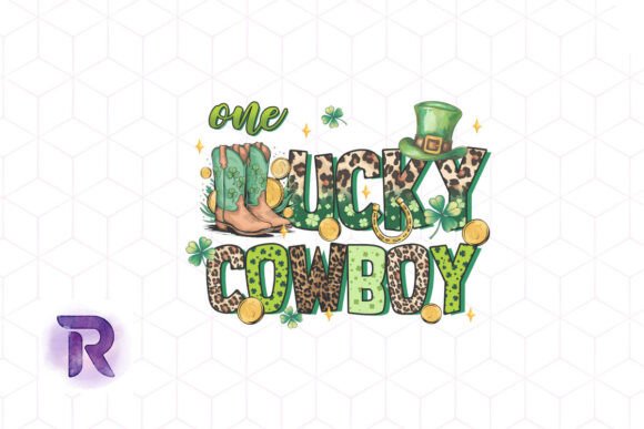 One Lucky Cowboy Patrick s Day PNG Review for Real Embroidery Projects