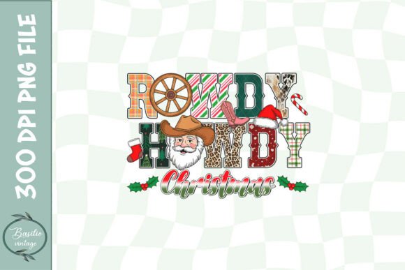 Rowdy Howdy Christmas Western PNG Review