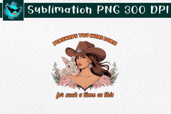 Vintage Cowgirl Easter Retro Western PNG Review for Real Projects